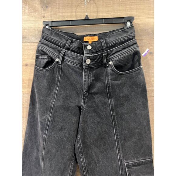 STINE GOYA Paul, 1909 Denim - Wide leg black jeans size 27 NWOT - Picture 5 of 13